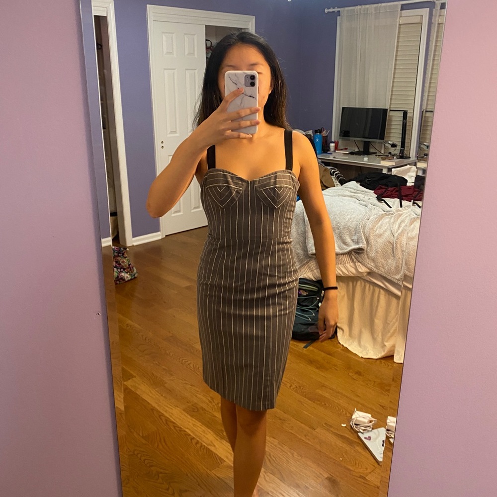 NWOT Nanette lepore bustier midi dress